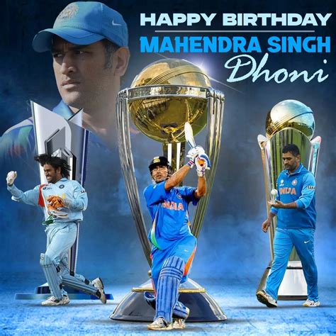 ms dhoni birthday date